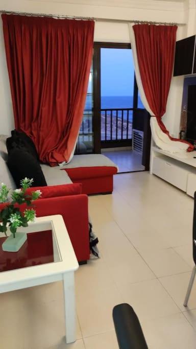 Amazing Seaview Balcon Del Mar Glass Veranda Costa Del Silencio Exteriör bild