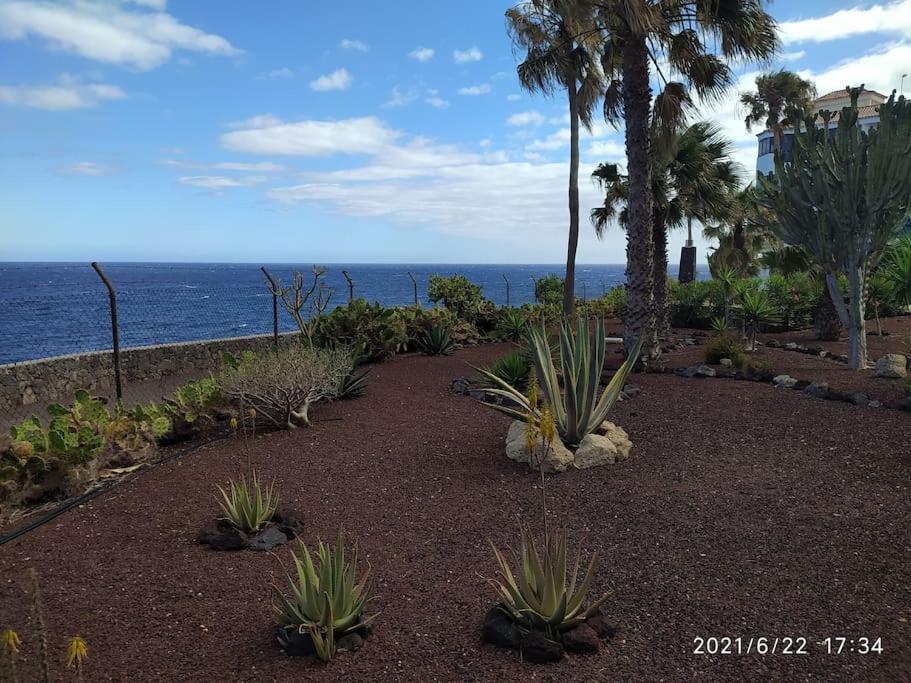 Amazing Seaview Balcon Del Mar Glass Veranda Costa Del Silencio Exteriör bild