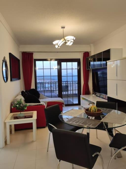 Amazing Seaview Balcon Del Mar Glass Veranda Costa Del Silencio Exteriör bild