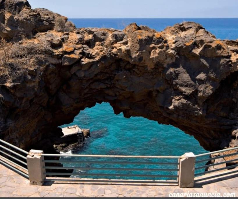 Amazing Seaview Balcon Del Mar Glass Veranda Costa Del Silencio Exteriör bild