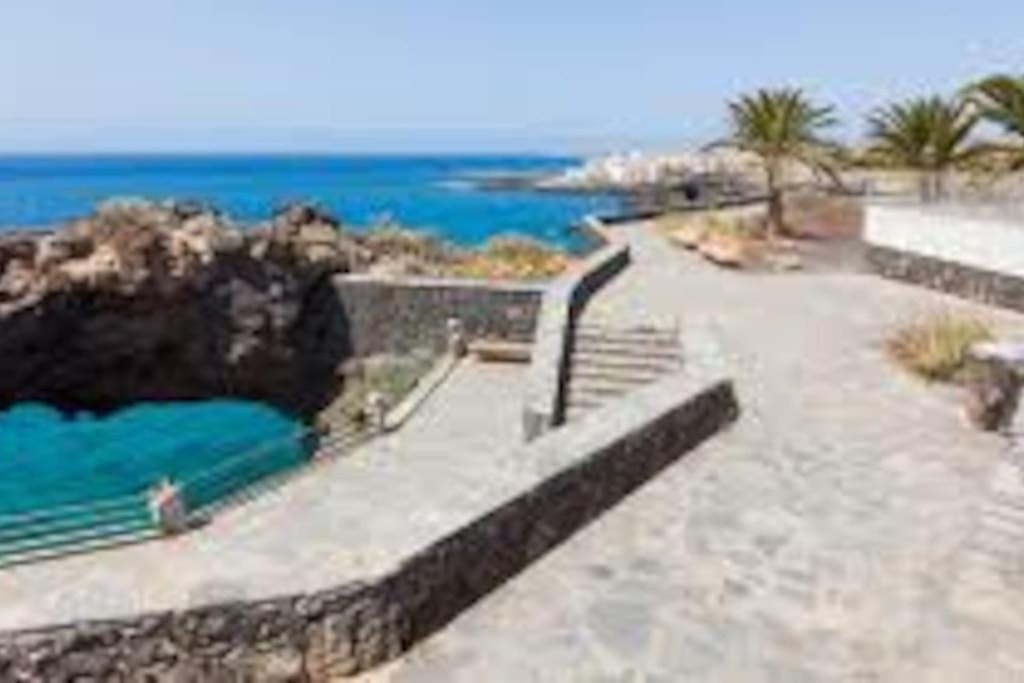 Amazing Seaview Balcon Del Mar Glass Veranda Costa Del Silencio Exteriör bild