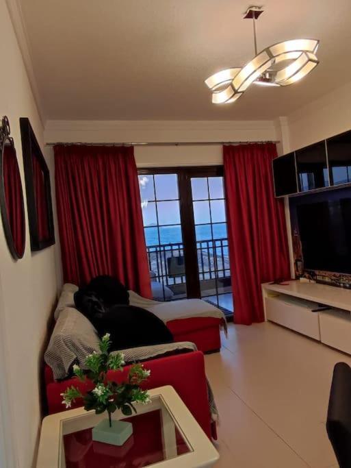 Amazing Seaview Balcon Del Mar Glass Veranda Costa Del Silencio Exteriör bild